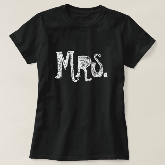 Mme t-shirts pour la mariée / femme (Design devant)