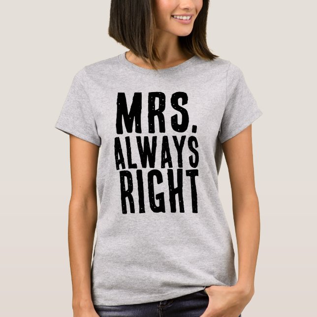 MME... TOUJOURS LES T-SHIRTS FEMMES DROITES (Devant)