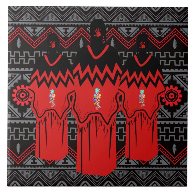 MMIW Mode Ayasha Sud-ouest Carreaux en céramique M (Devant)