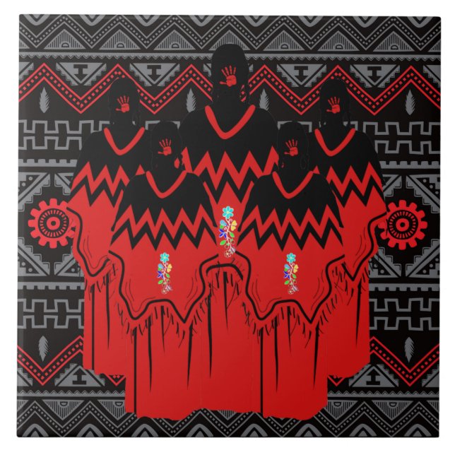 MMIW Mode Ayasha Sud-ouest Carreaux en céramique M (Devant)