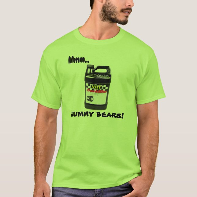 Mmm… OURS GOMMEUX ! T-shirt de coureur d'entrave (Devant)