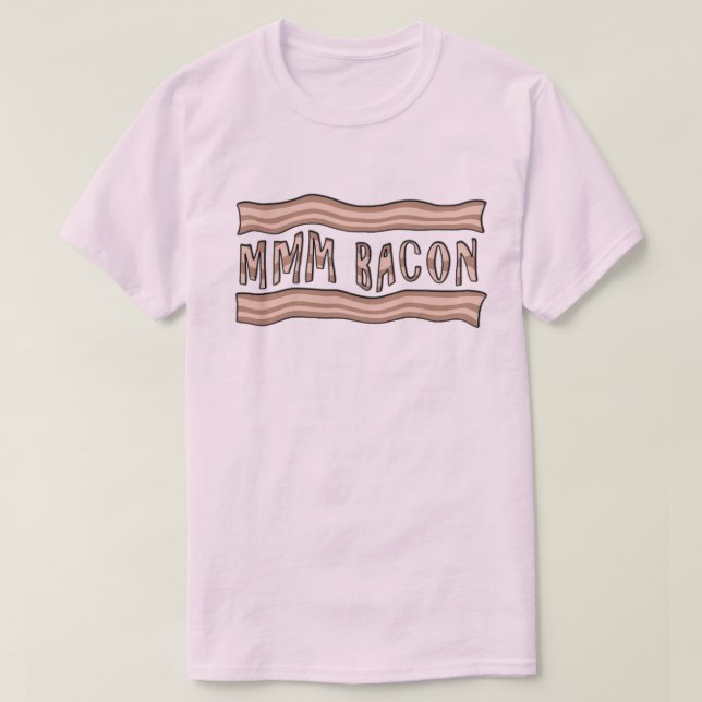 mmm T-shirt de lard (Design devant)