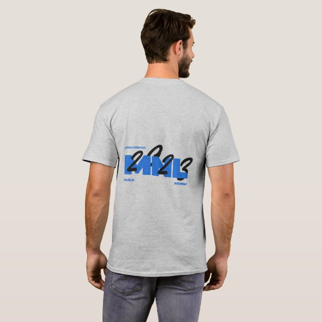 MNL 2023 Evolution T-Shirt Homme de base (Dos entier)