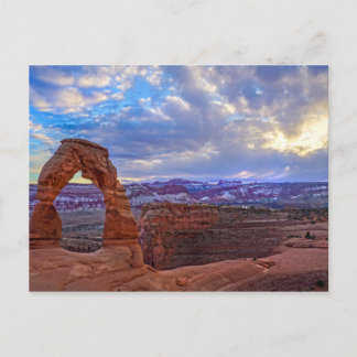 Moab Utah - Arche délicate - Carte postale