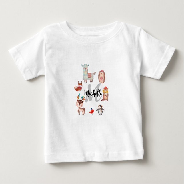 Mocapim Animal Noël Baby Tshirt (Devant)