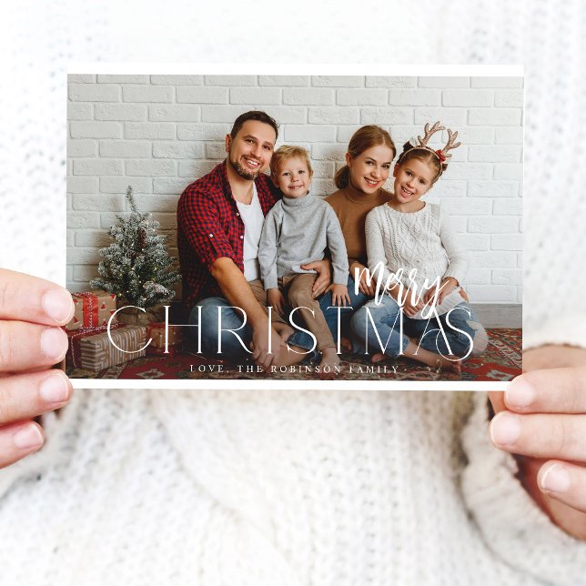 MOD Ele Minimaliste Joyeux Noël Photo (Créateur téléchargé)