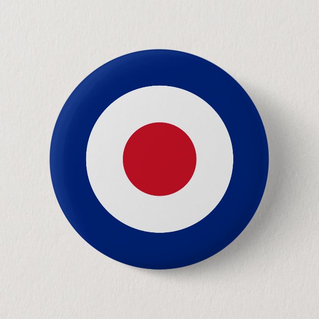 MOD Fashion British Design Badge - Scooter / Vespa (Devant)