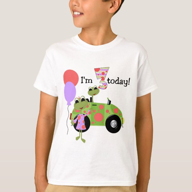 Mod Frogs 3e Anniversaire Tshirts et cadeaux (Devant)