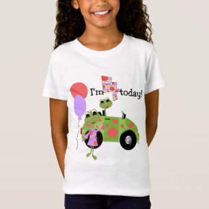 Mod Frogs 4th Birthday Tshirts et cadeaux