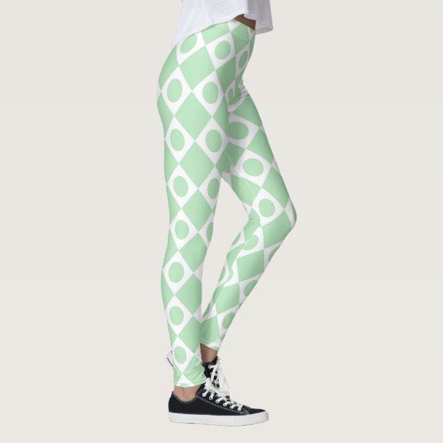 Mod Retro 60s Cantaloupe Leggings (Droite)
