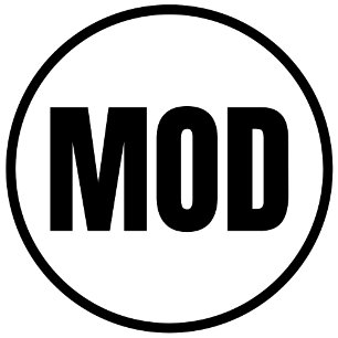 MOD - Sticker rond Modesto Classic