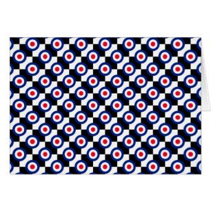 Mod Target Pattern Polka Dots Fashion Vintage