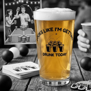 Mode Beer Pong Verre à Pint pour se saouler aujo