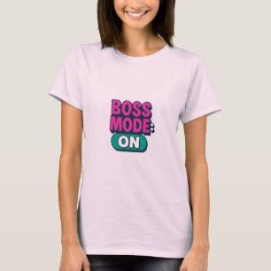 Mode Boss Sur T-Shirt Femme - Empowing & Stylis