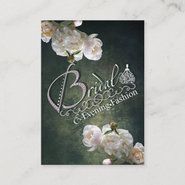 MODE BRIDAL & SOIR - Carte de visite (Devant)