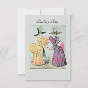 Mode caricature ~ Invitations / RSVP