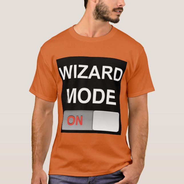 Mode de magicien : Édition foncée - T-shirt à (Devant)