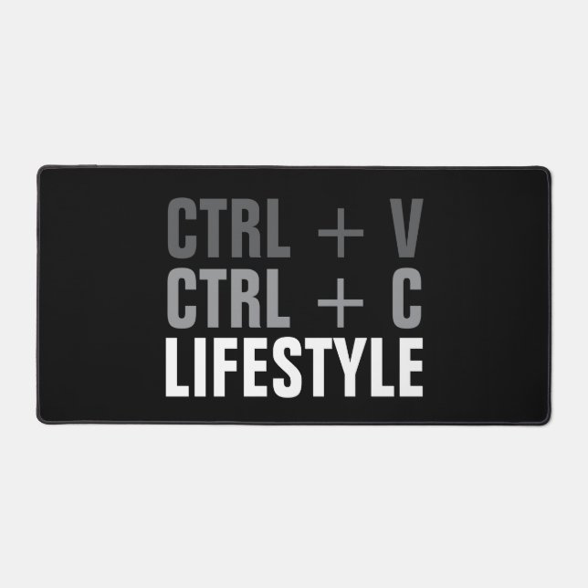 Mode de vie CTRL + C, CTRL + V (Recto)
