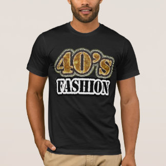 Mode des années 40 vintage - T-shirt