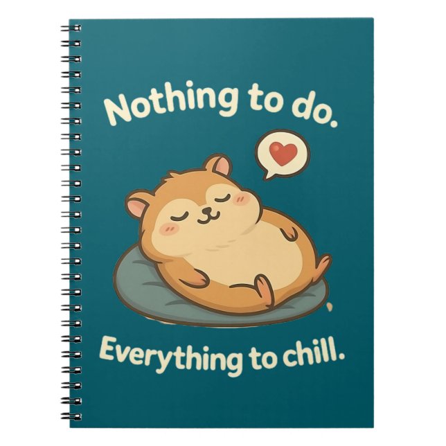 Mode détente - Journal de hamster mam mignon (Devant)