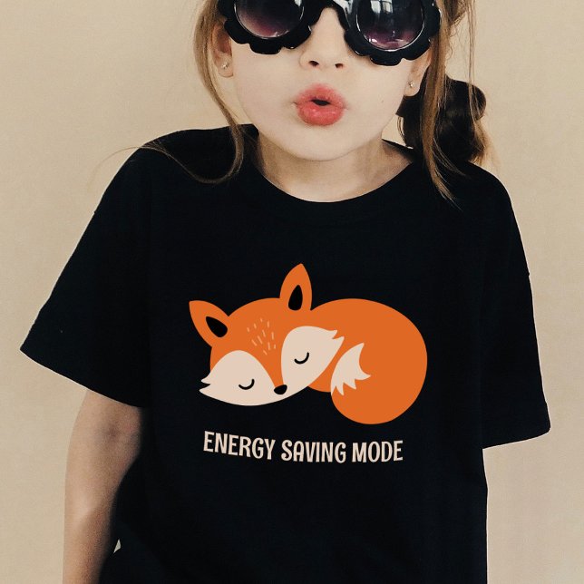 Mode économie d'énergie | T-Shirt Dormant Fox (Créateur téléchargé)