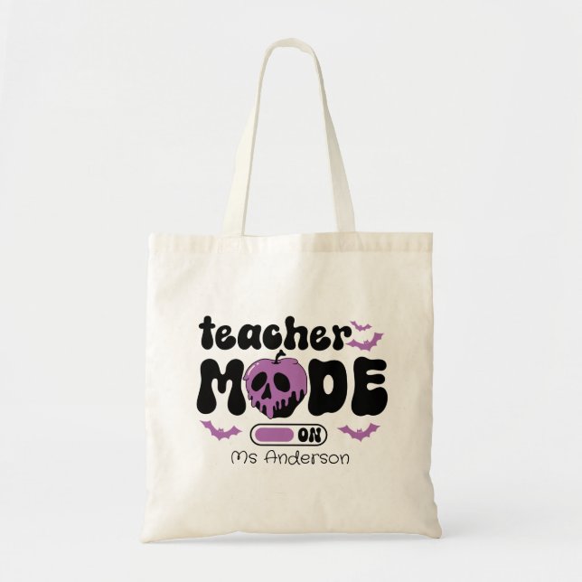 Mode enseignant sur Halloween Sac fourre-tout pers (Devant)