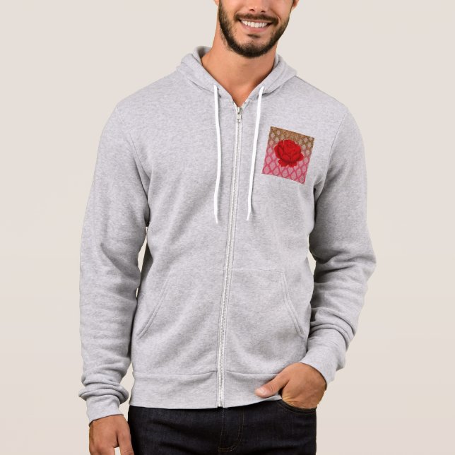 Mode et Sweat - shirt à capuche zip haut | Vert ém (Devant)