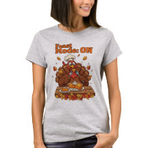 Mode Festin : ACTIVÉ – T-Shirt drôle de dinde de T
