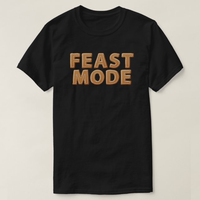 Mode Fête de pain d'épice de Noël T-shirt (Design devant)