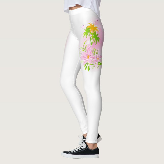 Mode florale 12 Leggings (Gauche)