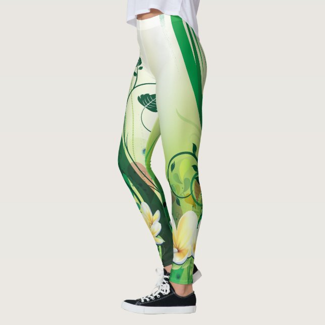 Mode florale 8 Leggings (Gauche)