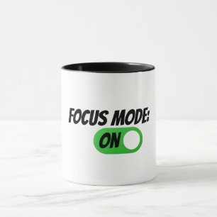 "Mode Focus ON" Drôle café Mug