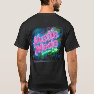 Mode Hustle sur T-shirt Graffiti néon | Motive urb