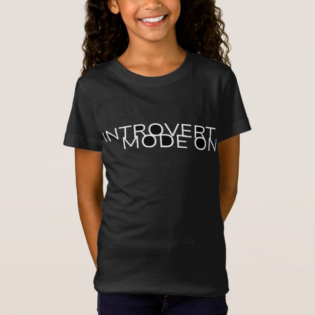 Mode Introverti T-Shirt ONT (Devant)
