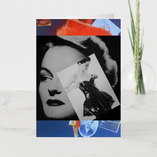 Mode, mode, création, design, cadeau, carte de voe (Recto)