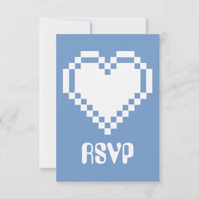 Mode multijoueur dans la carte RSVP Périwinkle (Devant)