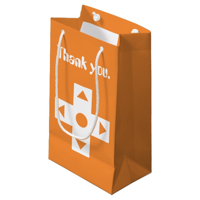Mode multijoueur dans un sac cadeau orange (Devant Angle)