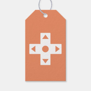 Mode multijoueur en étiquette de cadeau corail