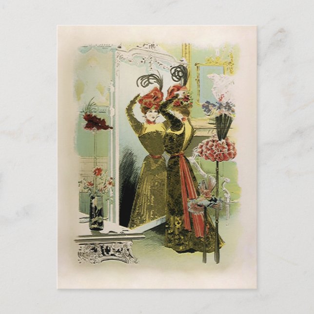 Mode Paris - Carte postale / Invitation / RSVP (Devant)