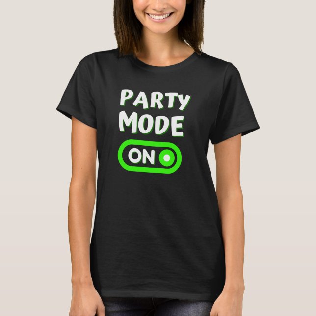 Mode Partie sur T-shirt (Devant)