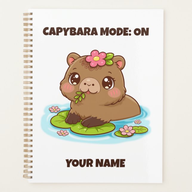 Mode Personnalisé Mignon Capybara Kawaii (Devant)
