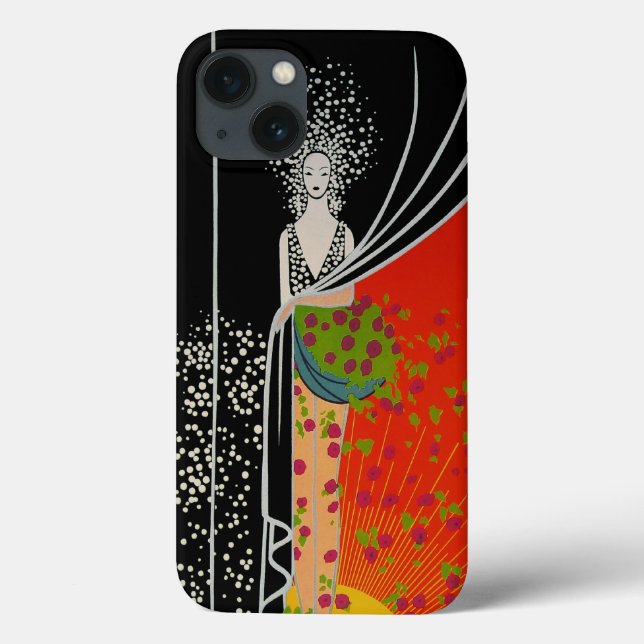 Mode rideau ~ iPad Plastique 2/3/4 Coque (Verso)