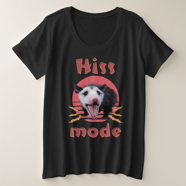 Mode Sifflement Opossum Drôle Animal Chaotique (Design devant)