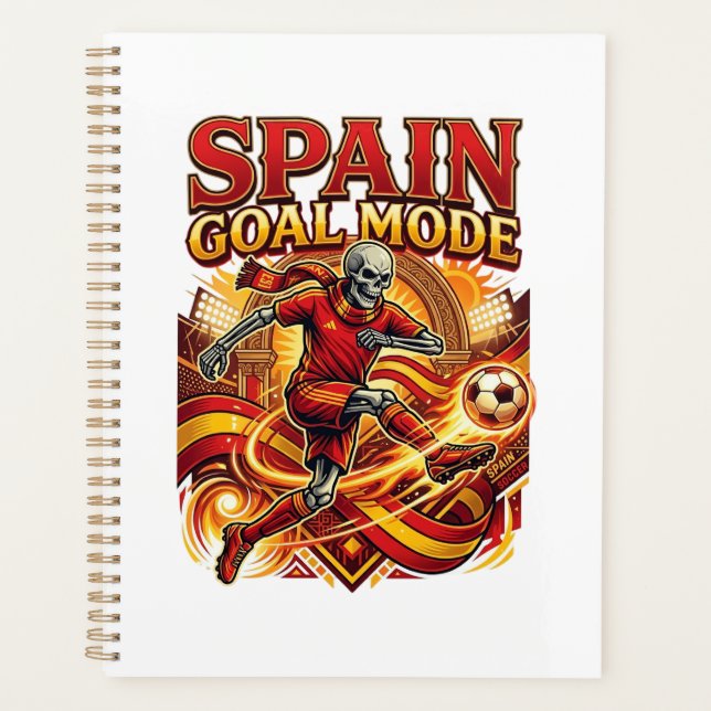 Mode squelette de but de l'Espagne Nations striker (Devant)
