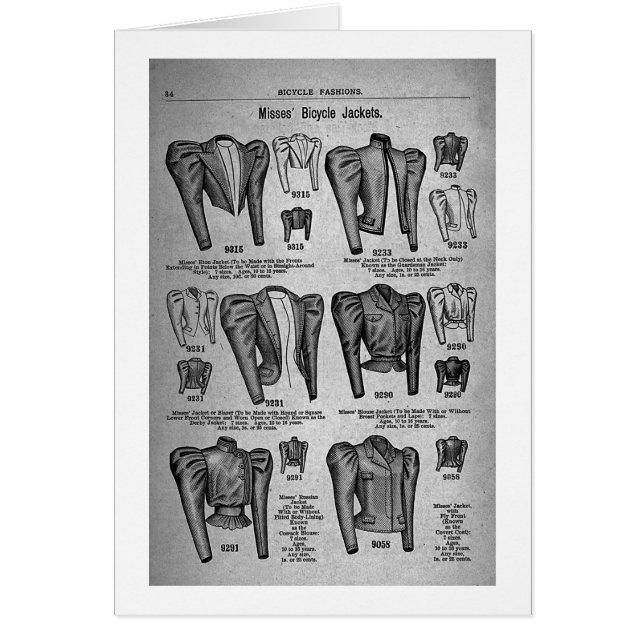 Mode vélo1897 - Vintage (Devant)
