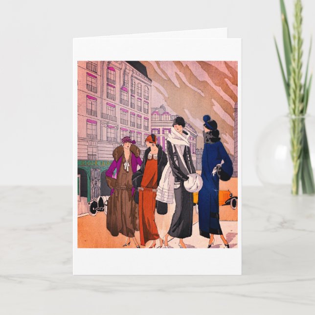 Mode Vintage Carte (Devant)