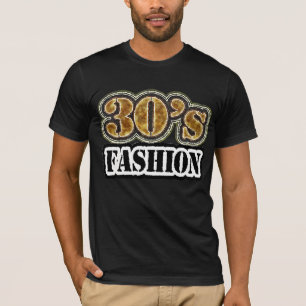 Mode vintage des années 30 - T-shirt
