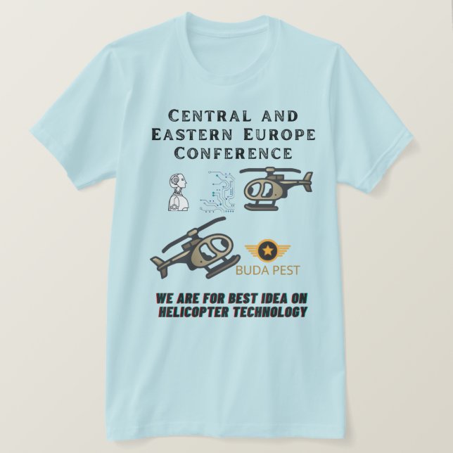 Model T-shirt Helicopter Summit (Design devant)