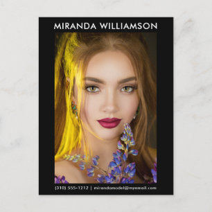 Modèle Acteur 1 Carte photo Comp Carte postale Noi