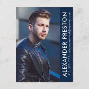 Modèle Acteur Carte photo Comp Dk Blue AP carte po